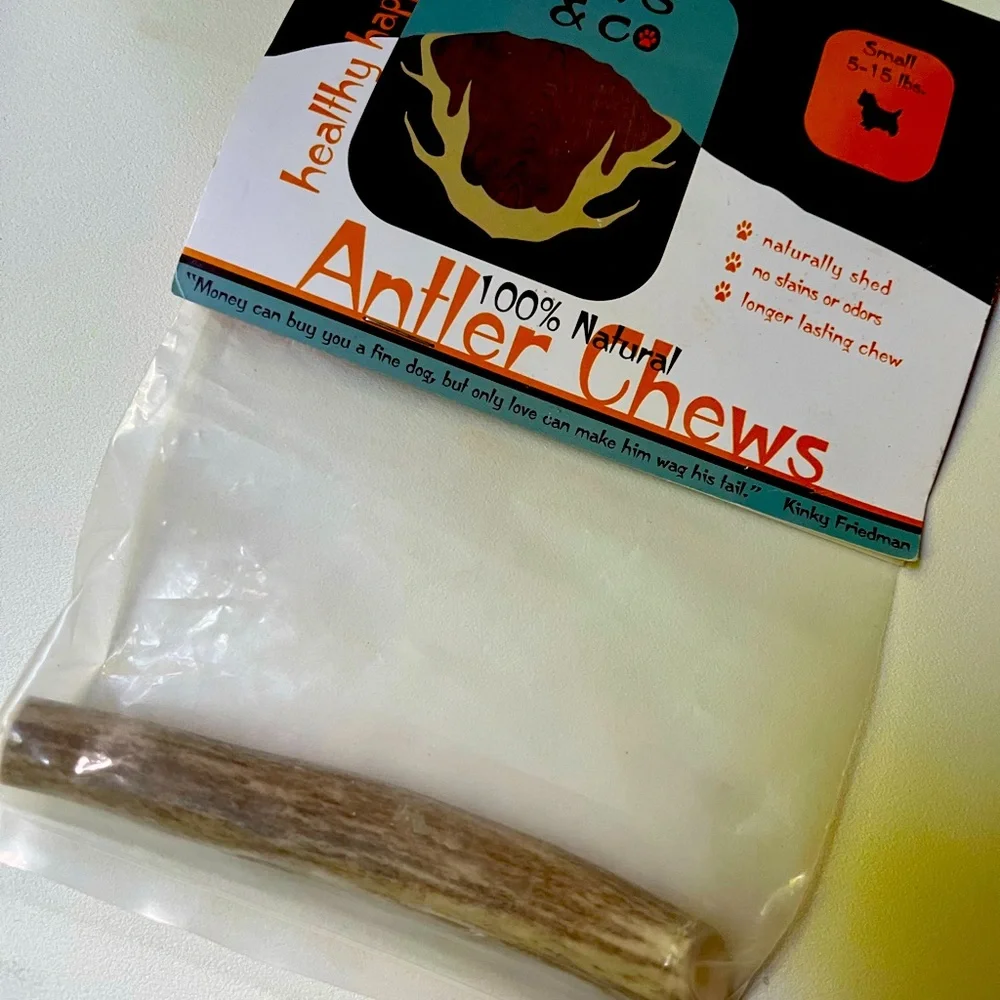 Dog Chew Natural Antler Sm Dog